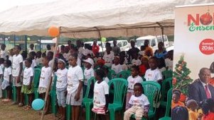 Ogooué-Ivindo/ Ovan&nbsp;: le couple présidentiel au chevet des enfants vulnérables pour Noël