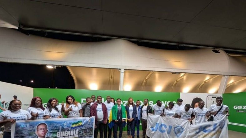 Leadership et synergies : le Vice-Président International de la JCI en mission au Gabon 
