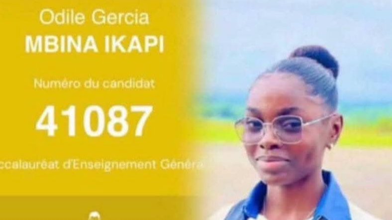 Baccalauréat 2026&nbsp;: décédée dans un accident avant les résultats, Odile Gercia Mbina Ikapi déclarée admissible