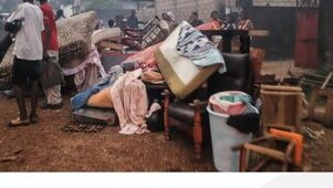 Incendie à Nzeng-Ayong : les sapeurs-pompiers arrivent en retard et sans eau