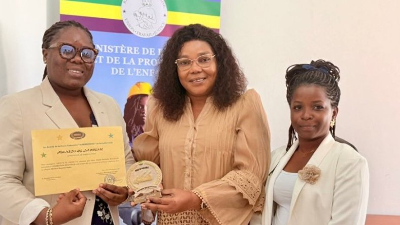 Awards de la presse gabonaise Makongonio 2025&nbsp;: Denise Billogue sacrée meilleure  reporter radio