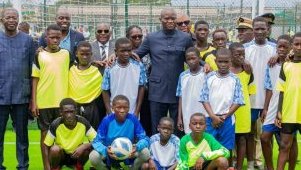 Tchibanga : des plateaux sportifs connectés pour la jeunesse